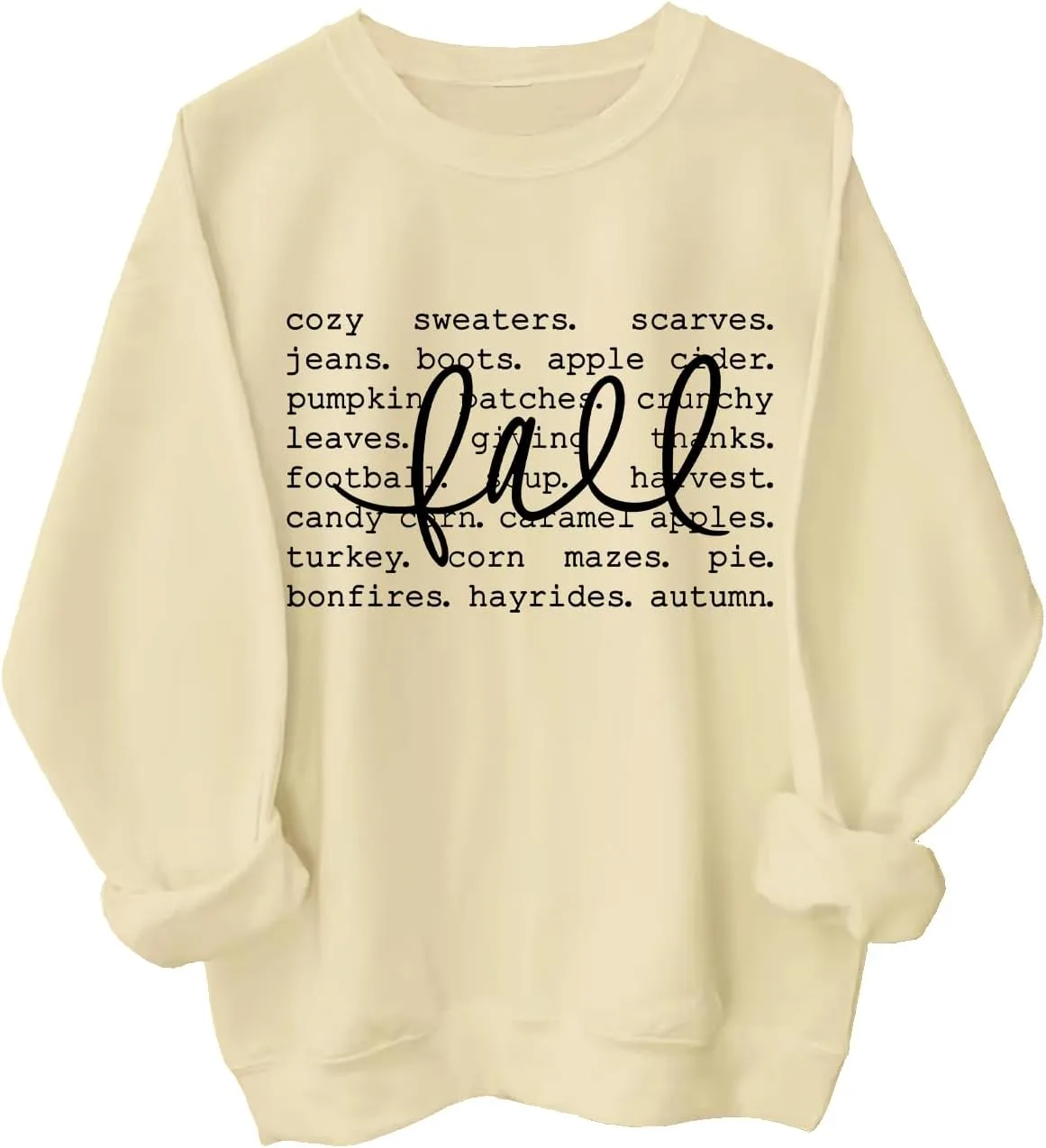 

Толстовка с осенним принтом SESMIM