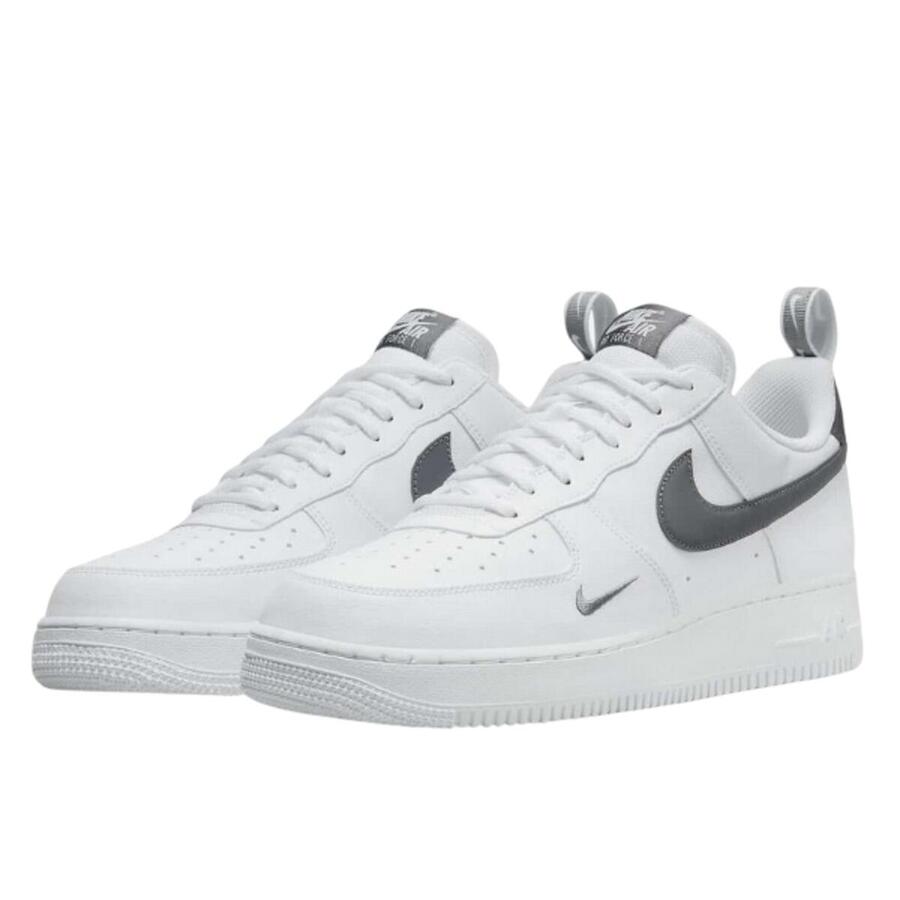 NIKE Кроссовки Air Force 1 '07 LV8 UT белые серые — фото 2