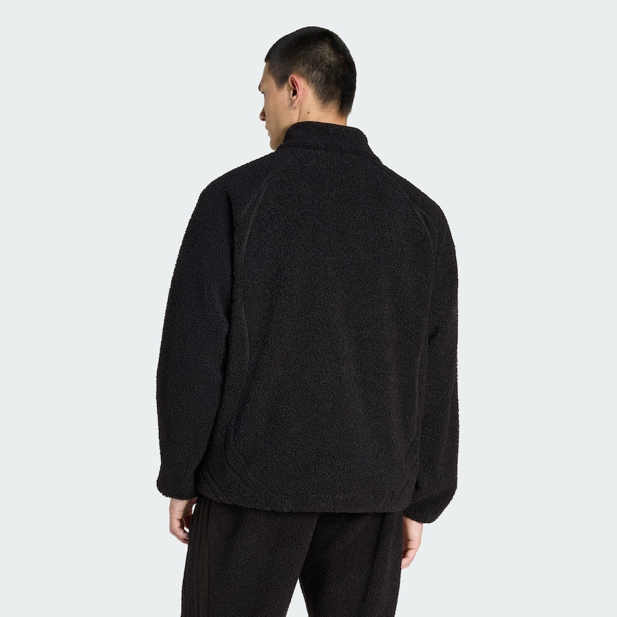 Флисовая куртка ADIDAS ORIGINALS Teamgeist, черный — фото 3