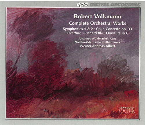 

CD диск Volkmann / Albert / Northwest German Philharmonic: Complete Orchestral Works