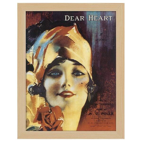 

Рамка для фотографий LegendArte Poster Dear Heart цвет eiche