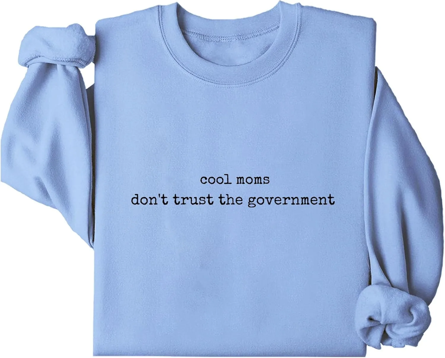 

Толстовка Cool Moms Don’t Trust The Government, забавный худи для мамы Batclock