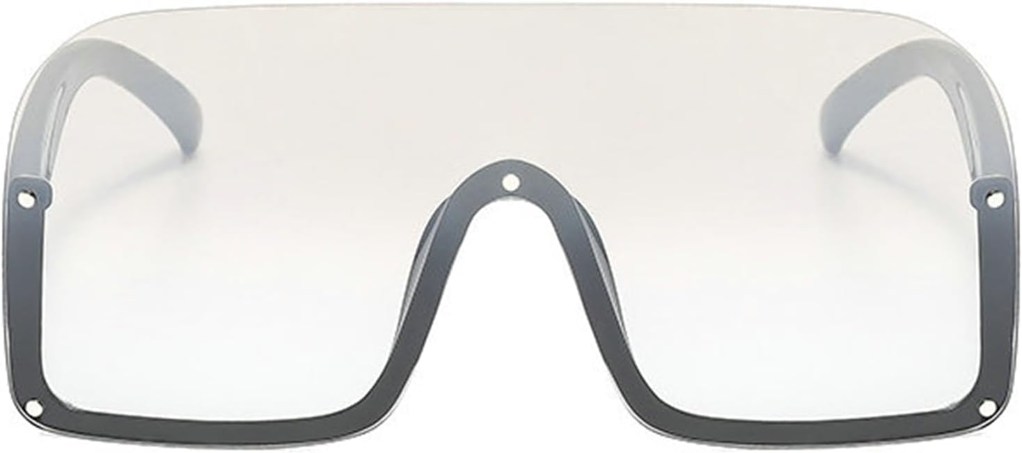 

Willochra — большие квадратные солнцезащитные очки для женщин, модные солнцезащитные очки-щитки с плоской верхней частью, винтажные солнцезащитные очки для мужчин, очки с градиентным переходом цвета, C7