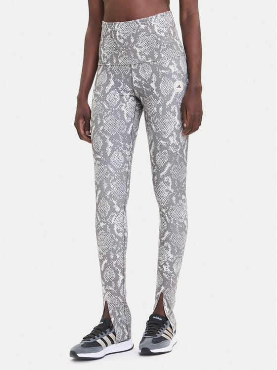 

Леггинсы slim fit Training Rolltop Splitcuff JM8477 Adidas By Stella Mccartney, бежевый