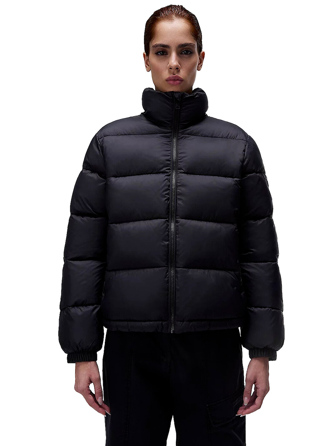 

Пуховик piumino box logo Napapijri, черный