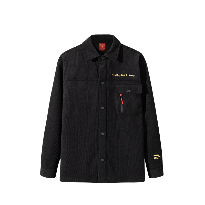 

ANTA Мужская базовая куртка черная, Basic Black