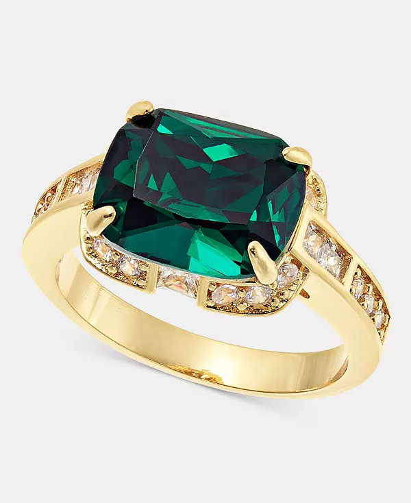 

Кольцо с паве и цветными кристаллами, эксклюзивно в Macy's Charter Club, gold