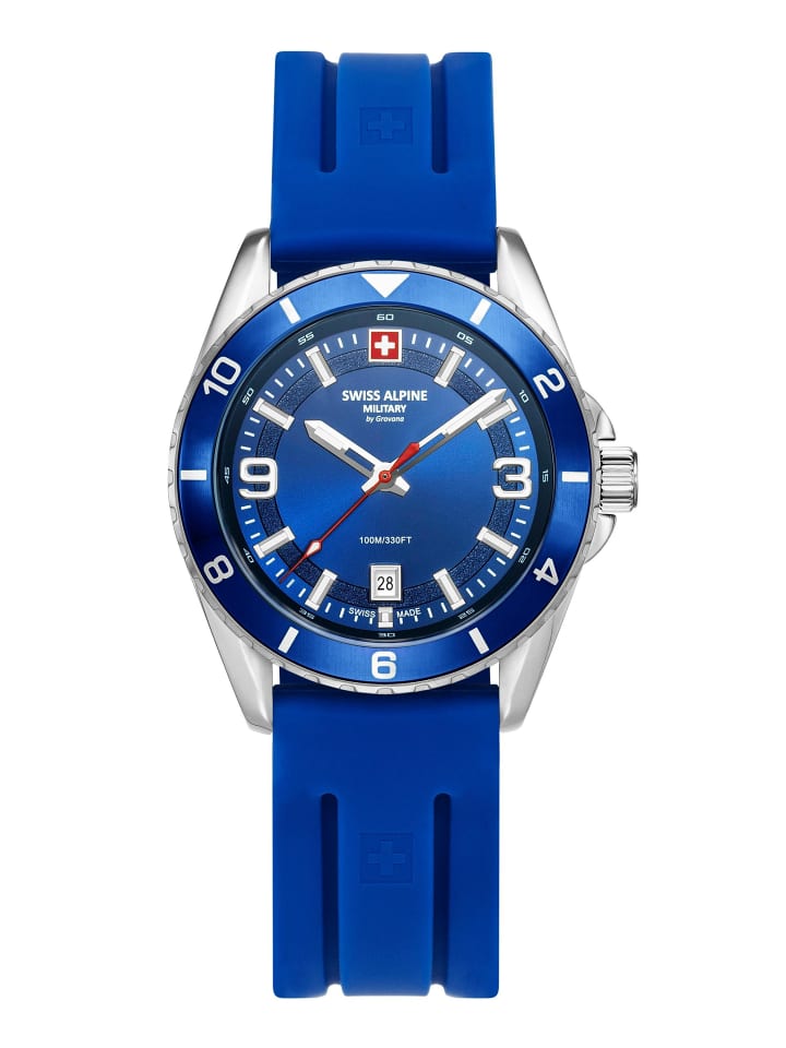 

Swiss Alpine Military by Grovana Мужские аналоговые часы синего цвета