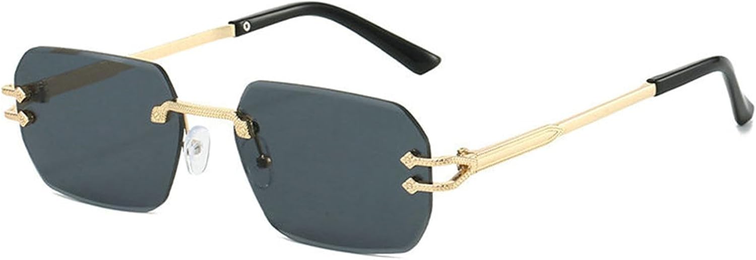 

Солнцезащитные очки Willochra квадратной оправы для женщин и мужчин, модные прямоугольные солнцезащитные очки в стиле ретро, ​​модные очки с защитой от УФ-излучения UV400, C1