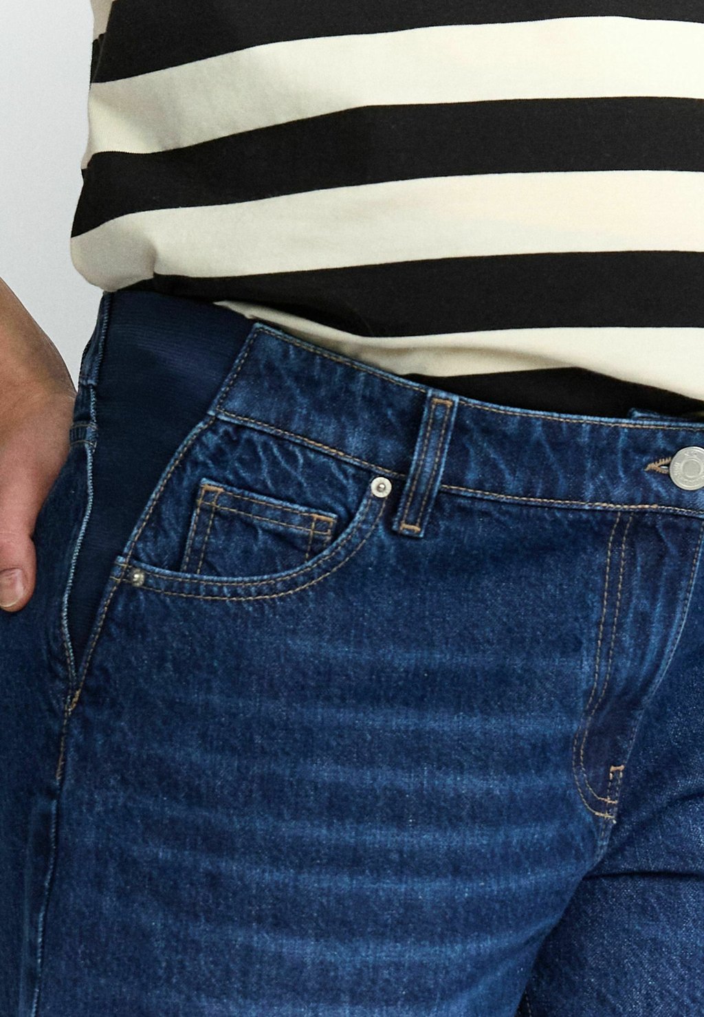 Джинсовые шорты REGULAR FIT Next, синий — фото 3
