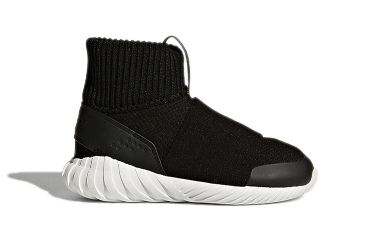 Кроссовки adidas originals Tubular Toddler Shoes TD Mid-top Carbon Black/white — фото 2