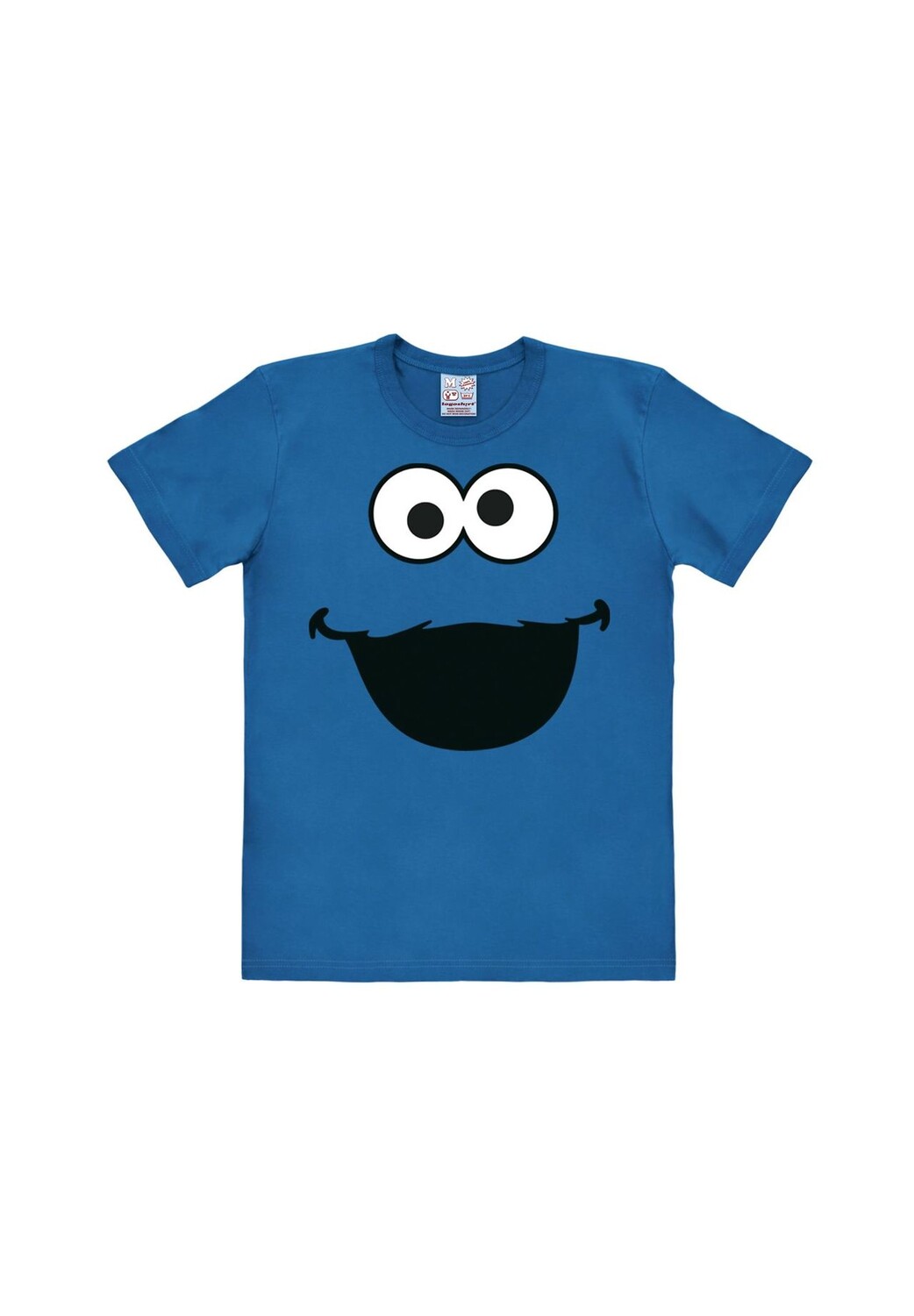 

Футболка Easyfit Cookie Monster - Лицо LOGOSHIRT, цвет Azure Blue