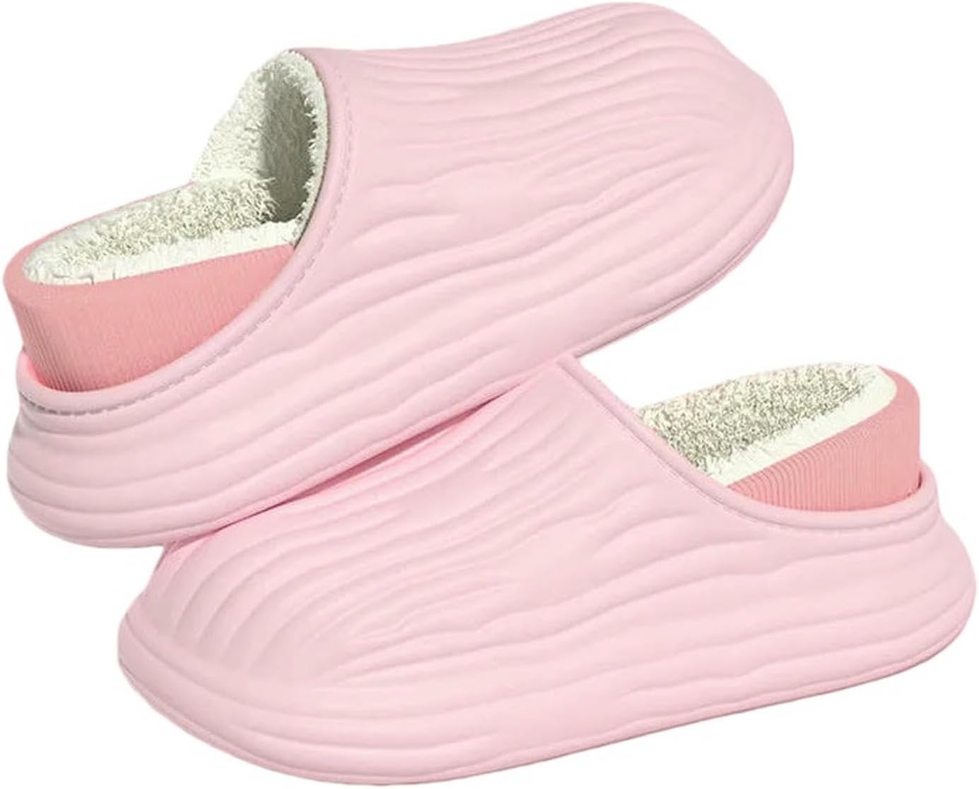 

Домашние тапочки для женщин, зимние, теплые, из хлопка, мягкие, с противоскользящей подошвой, для мужчин и женщин Uebherv, A