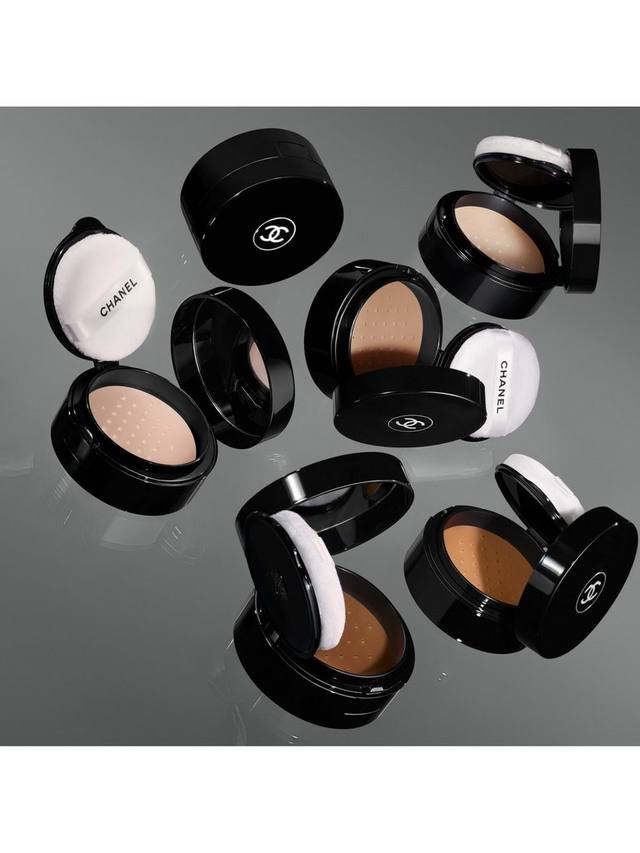 Пудра универсальная рассыпчатая Natural Finish в дорожном формате CHANEL, 121 Golden Deep — фото 4