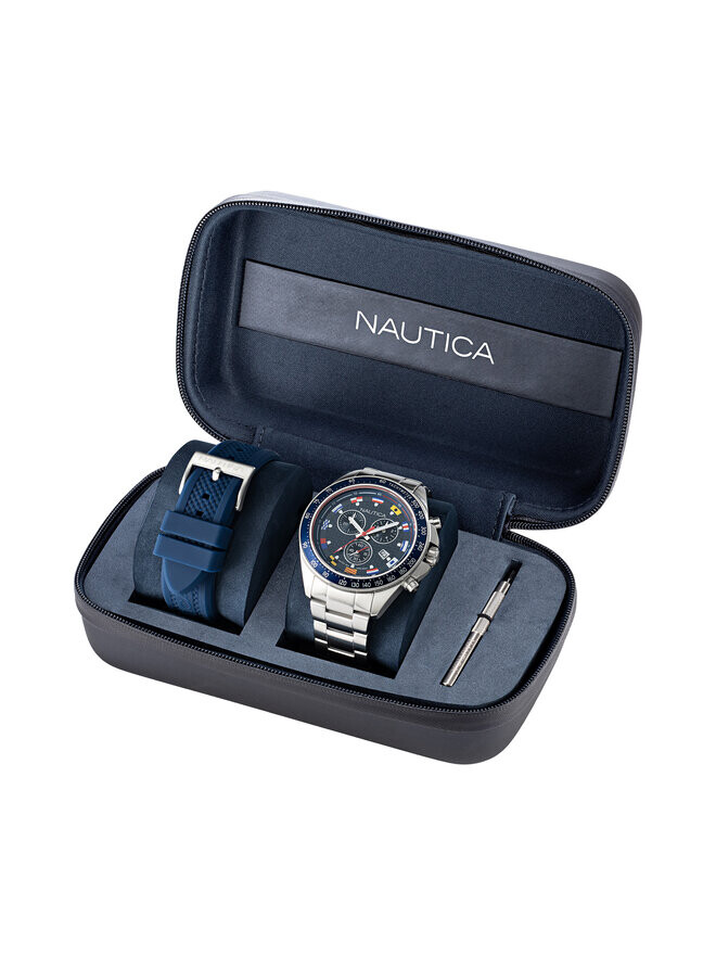 

Часы Ocean Beach Nautica, серебро