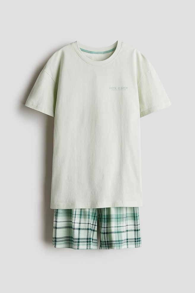 

Пижама из хлопкового джерси H&M, мультиколор