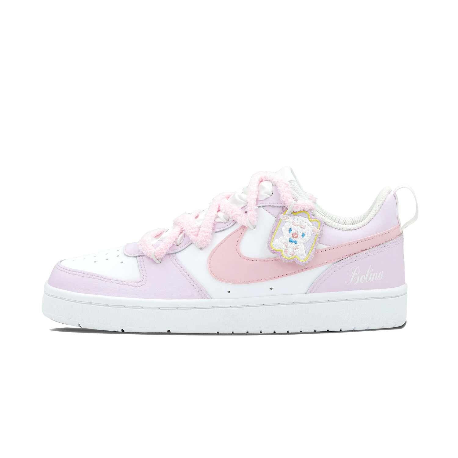 

Кроссовки Nike Court Borough 2 Skateboarding Shoes Women's Low-top, розовый