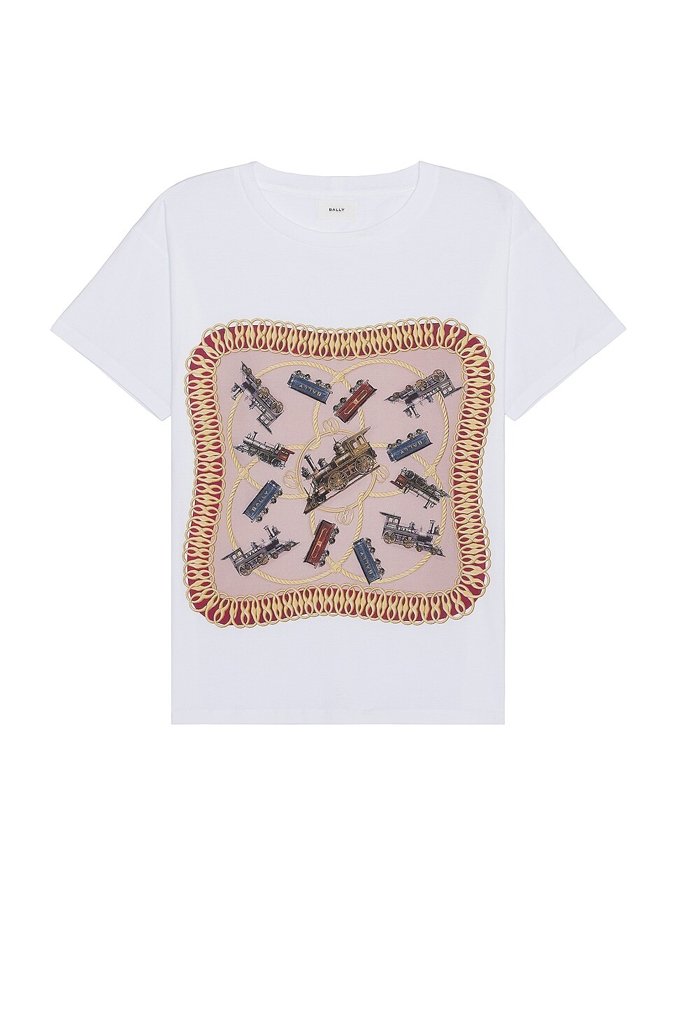 

Футболка Bally, цвет White 50