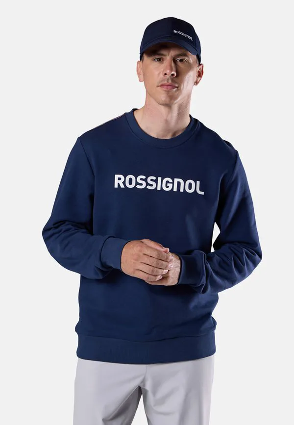 

Свитшот с круглым вырезом и логотипом Rossignol, Dark Navy, Синий, Свитшот с круглым вырезом и логотипом Rossignol, Dark Navy