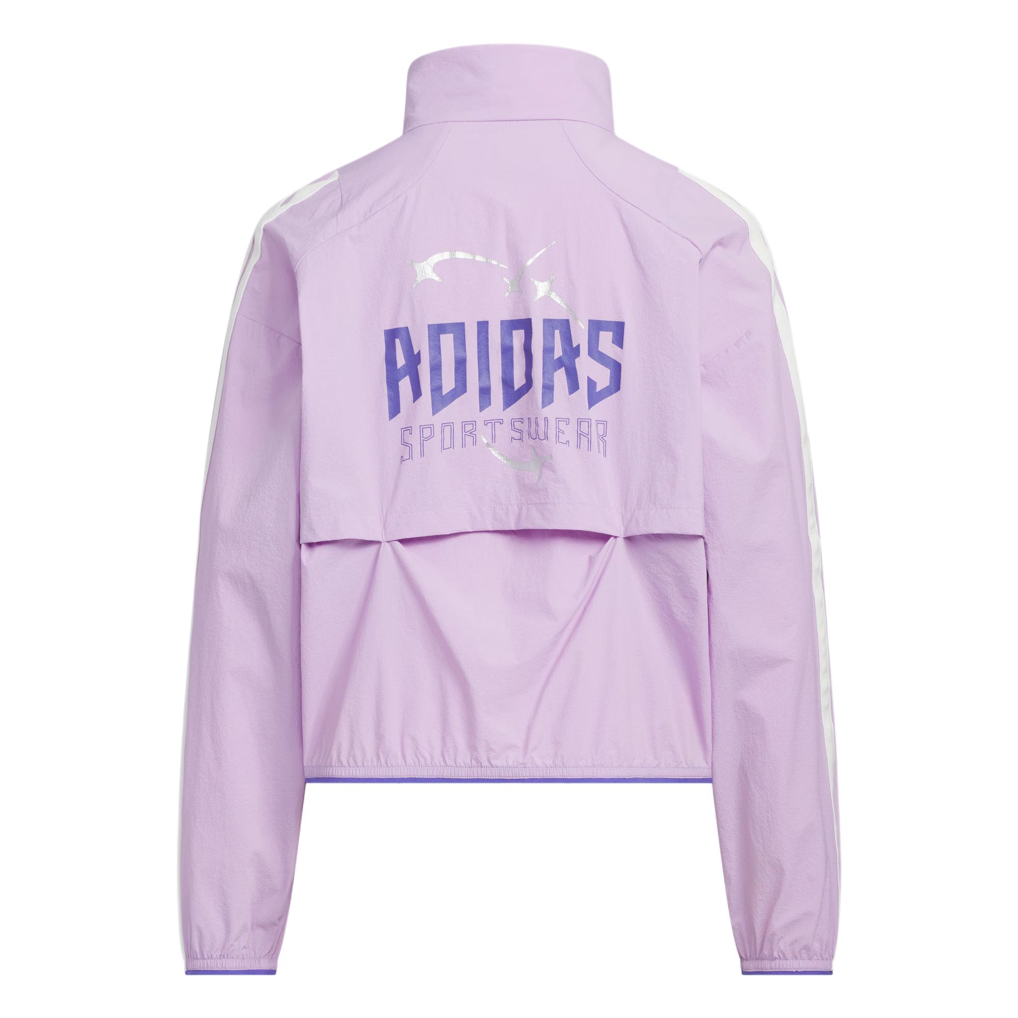 Outdoor Wear Sportswear SS25 WOVEN JACKET Kids' Adidas, фиолетовый — фото 2