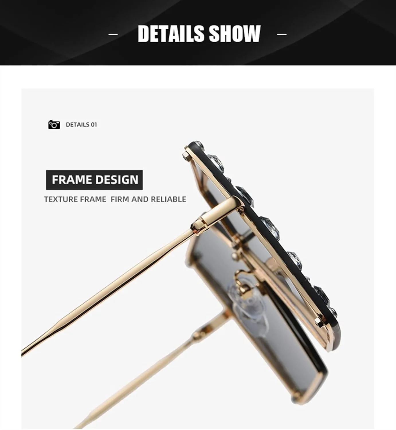 

Солнцезащитные очки XINXIN с большой квадратной оправой, для уличной фотографии, для мужчин и женщин, для отдыха на природе, вождения (Цвет: D, Размер: Средний), D