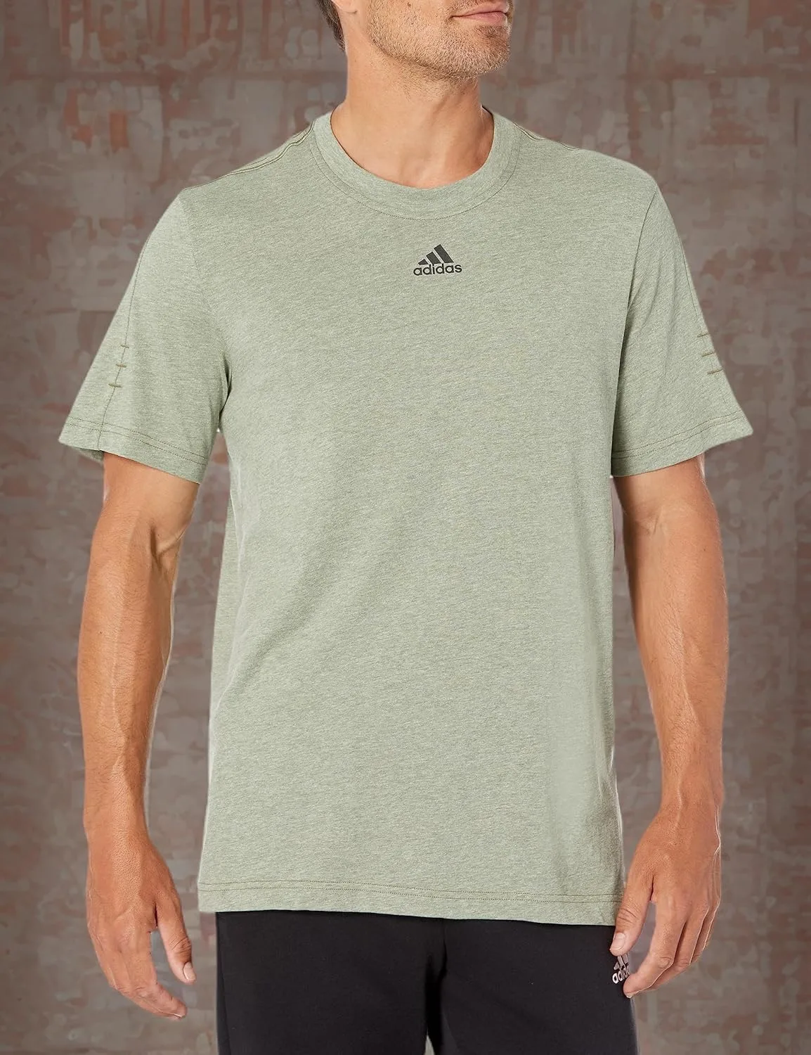 Футболка adidas Men's Mélange — фото 3