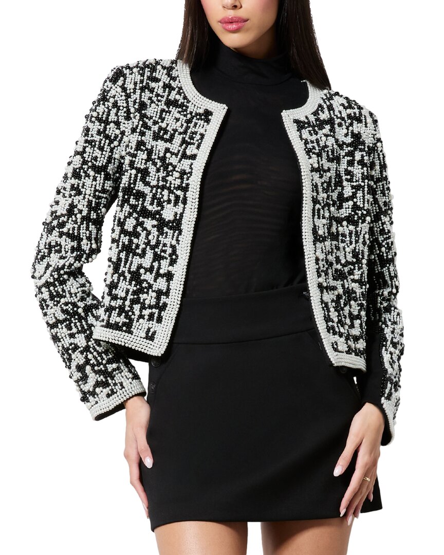 

Куртка alice + olivia Kidman, черный