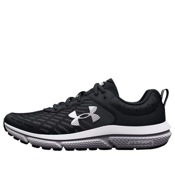 

Кроссовки assert 10 ac 'black white' Under Armour, черный