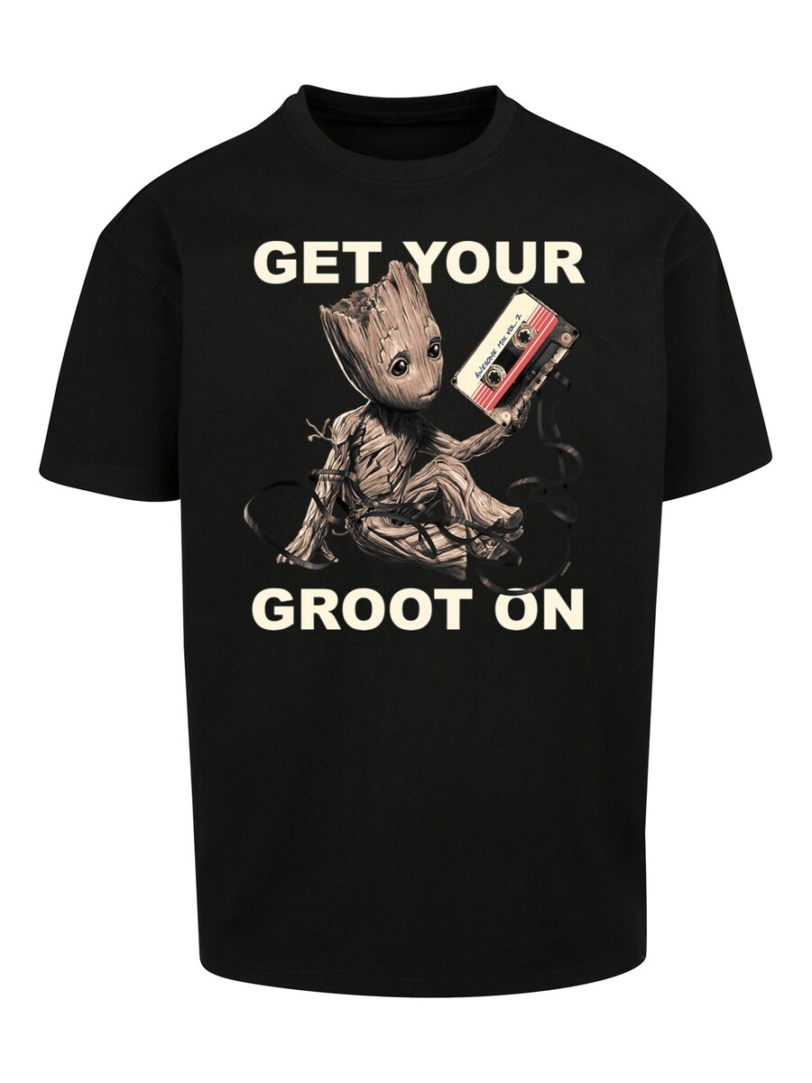 

Рубашка F4NT4STIC Marvel Guardians of the Galaxy Get your Groot On, черный