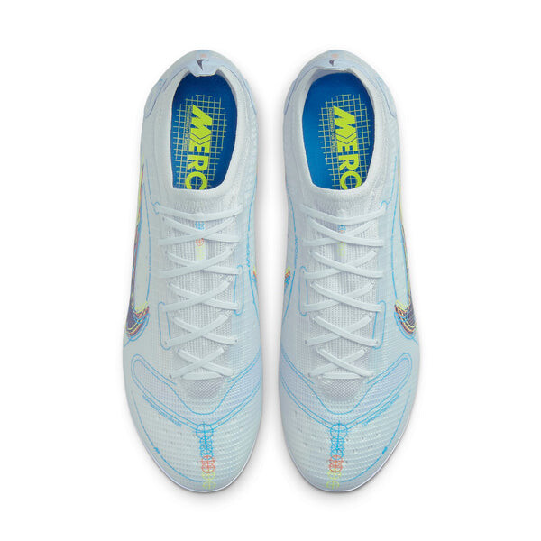 Кроссовки mercurial vapor 14 elite fg 'progress pack blue' Nike, синий — фото 2
