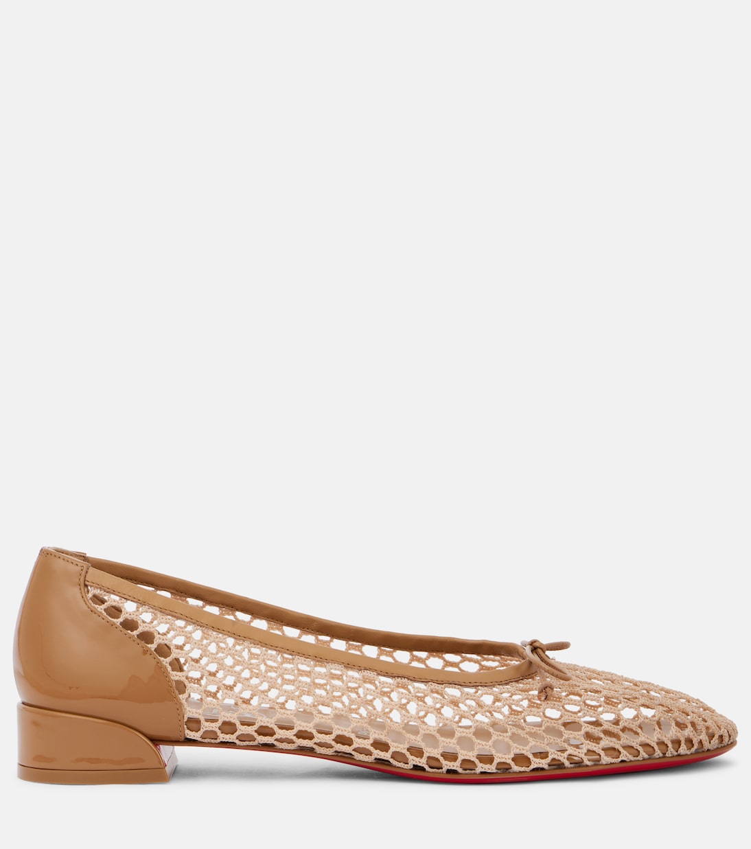 Балетки Sweetie Jane из сетчатого материала Christian Louboutin, Lionne/Lin Lionne — фото 4