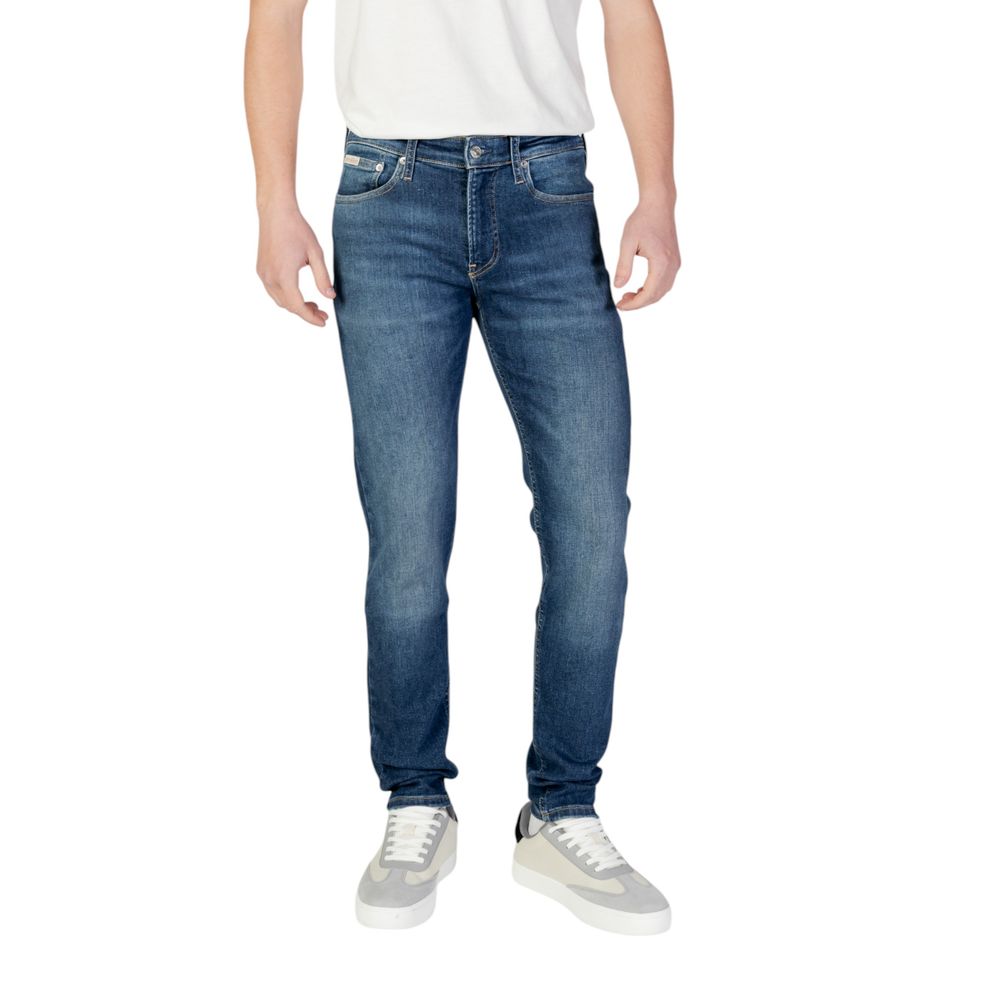 

Синие джинсы и брюки из органического хлопка Calvin Klein Jeans