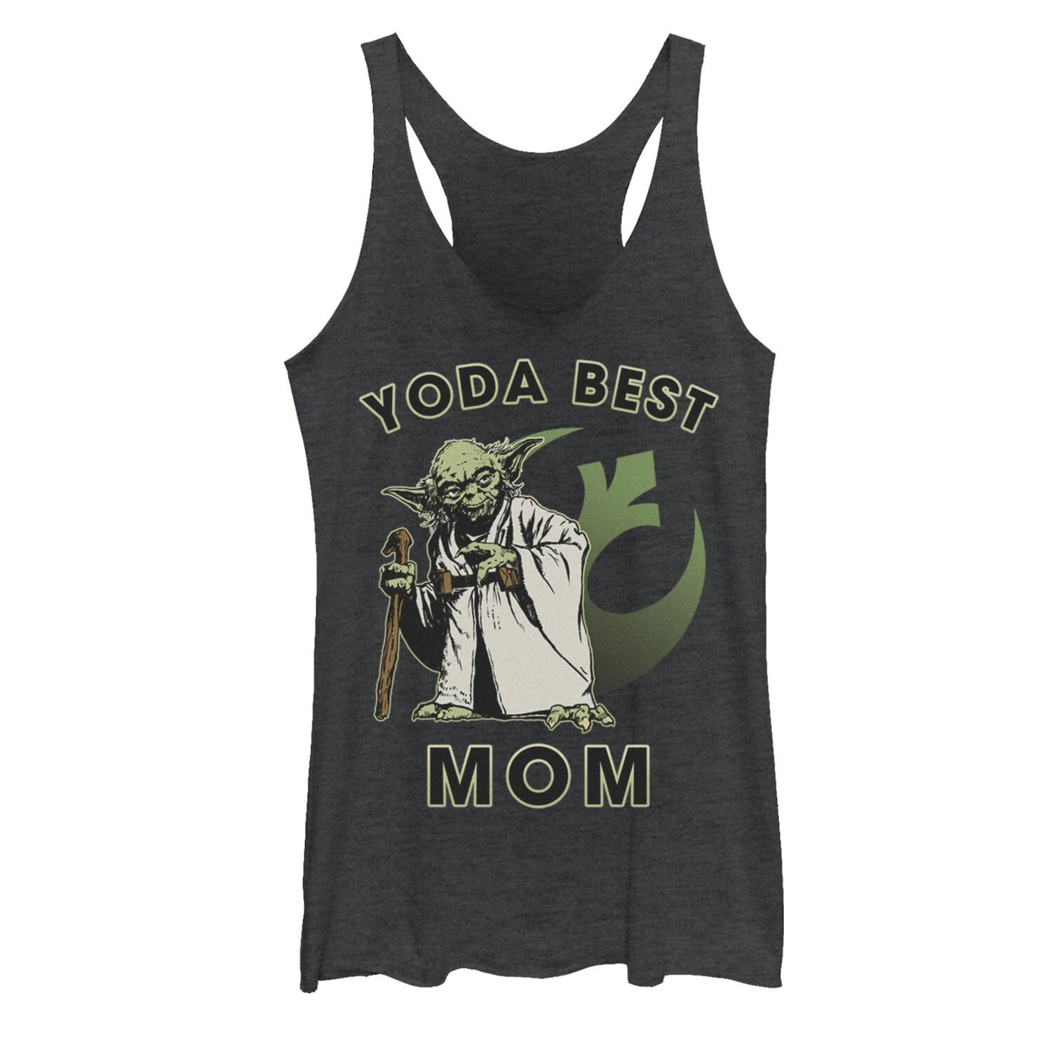 

Детская майка с логотипом Star Wars Yoda Best Mom Rebel Licensed Character