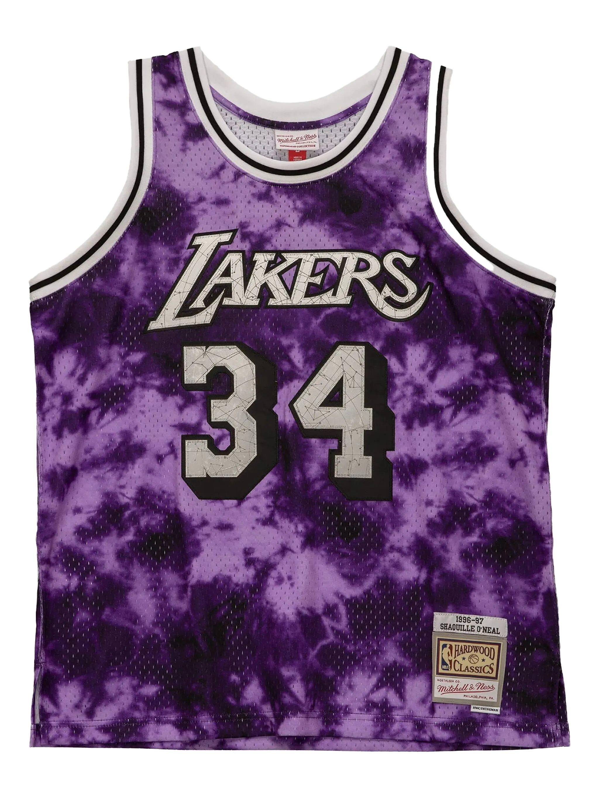 

Топ "NBA LA Lakers 96 Shaquille ONeal" Galaxy Mitchell & Ness, фиолетовый