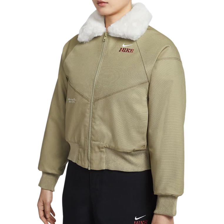 

Куртка Sportswear FW25 для женщин Nike, оливковый зеленый