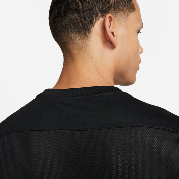 Футболка Nike Pro Dri-FIT Training T-shirt 'Black', черный — фото 4