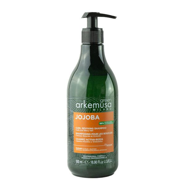

Шампунь для вьющихся и волнистых волос, 500 мл Arkemusa Green jojoba