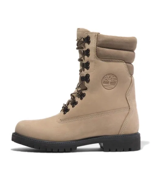 Ботинки Timberland 8 дюймов Premium Waterproof Super Boots, бежевые — фото 4