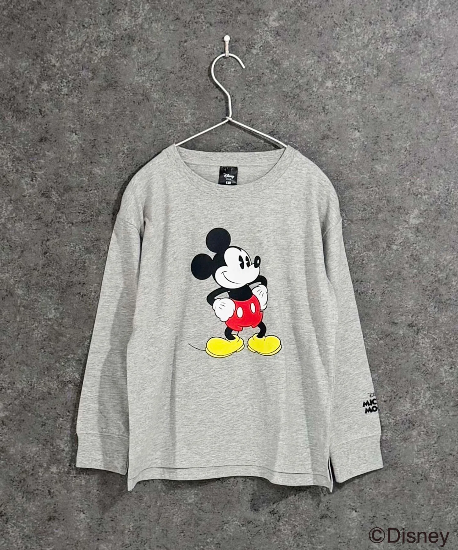 Детская футболка Disney Mickey Mouse, серая — фото 3