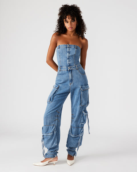 

Комбинезон Duo Denim Jumpsuit Steve Madden, синий