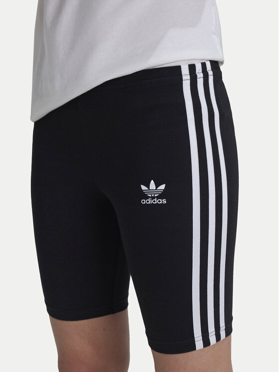 Спортивные шорты slim fit adicolor IY7483 Adidas, черный — фото 4