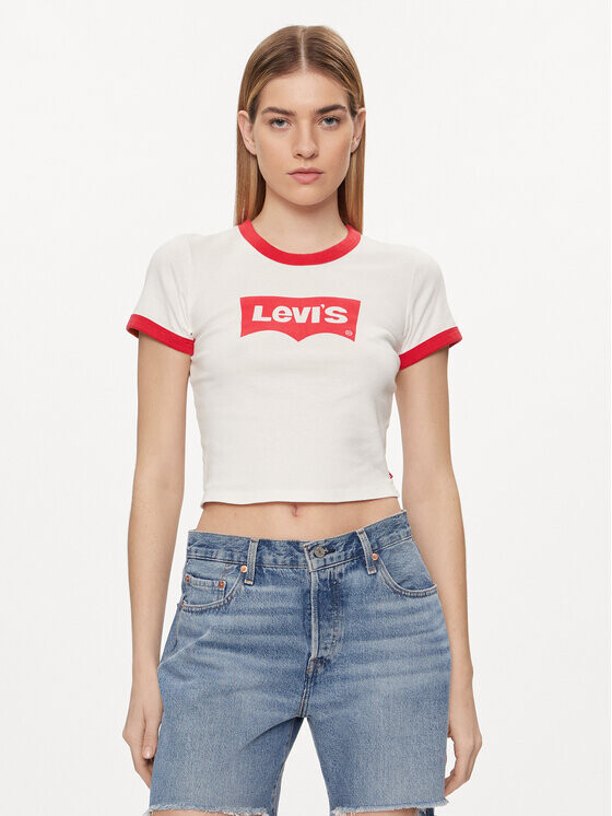 

Футболка узкого кроя Levi's, белый