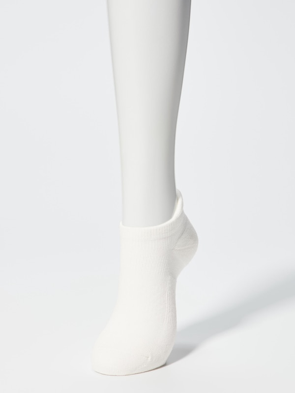 Короткие носки Heattech Uniqlo, 00 white — фото 2