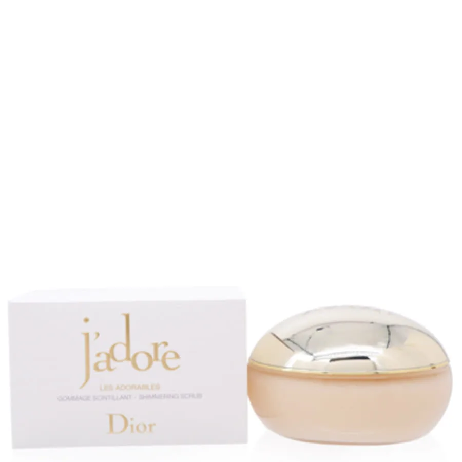 Женский скраб для тела с сиянием Dior J'Adore Les Adorables, банка 5 унций, ароматы 3348901641234
