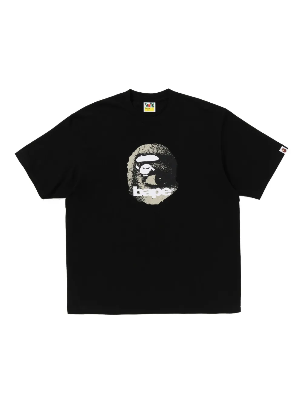 

Футболка с принтом A Bathing Ape, черный
