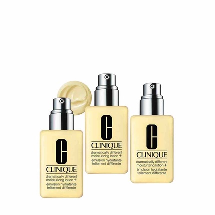 

Dragmatically Different Lotion Увлажняющий дневной и ночной лосьон для лица - 3 шт., 125 мл Clinique
