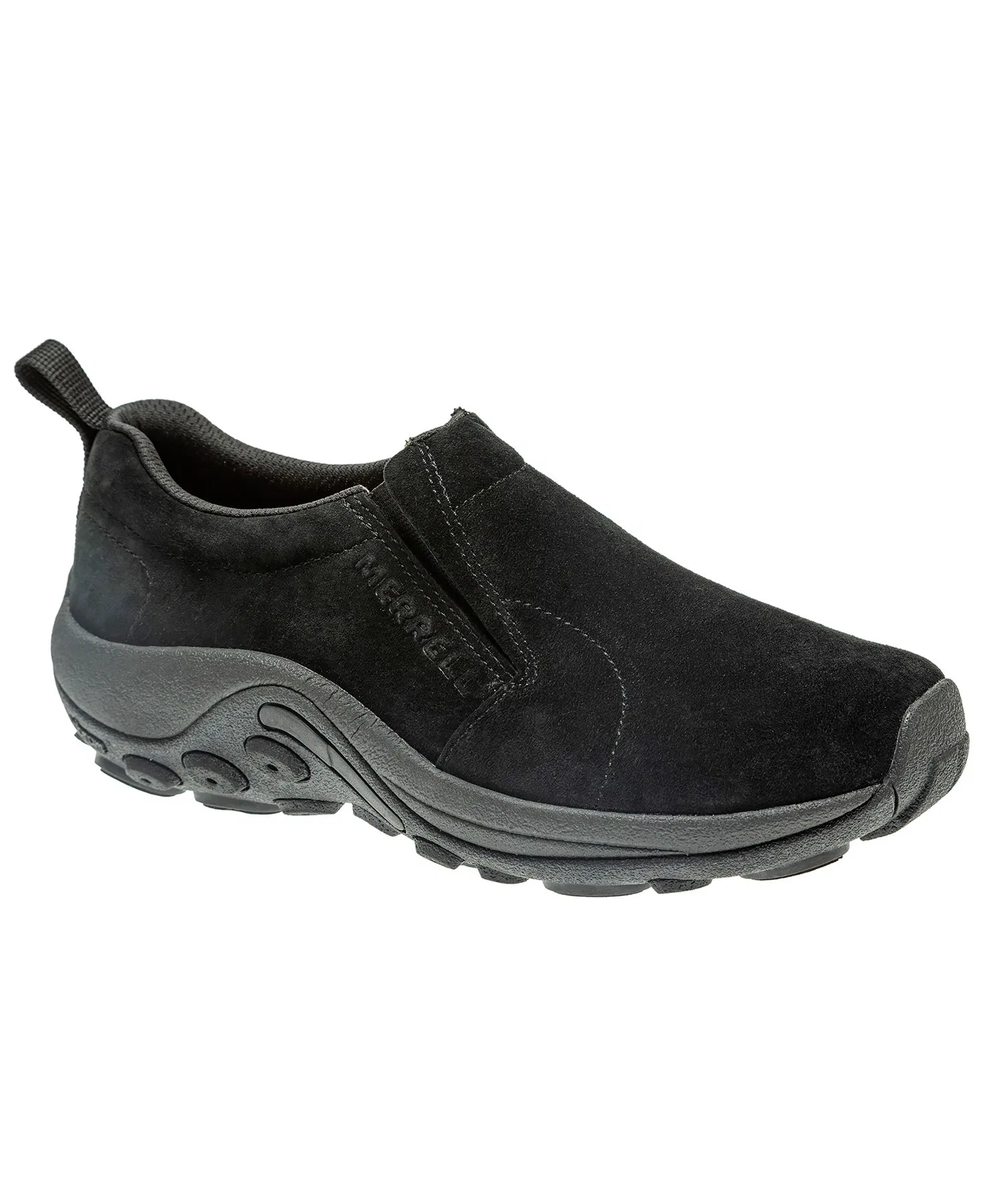 Унисекс зимние сникеры из замши MERRELL Jungle Moc Ice+ коричневые — фото 4