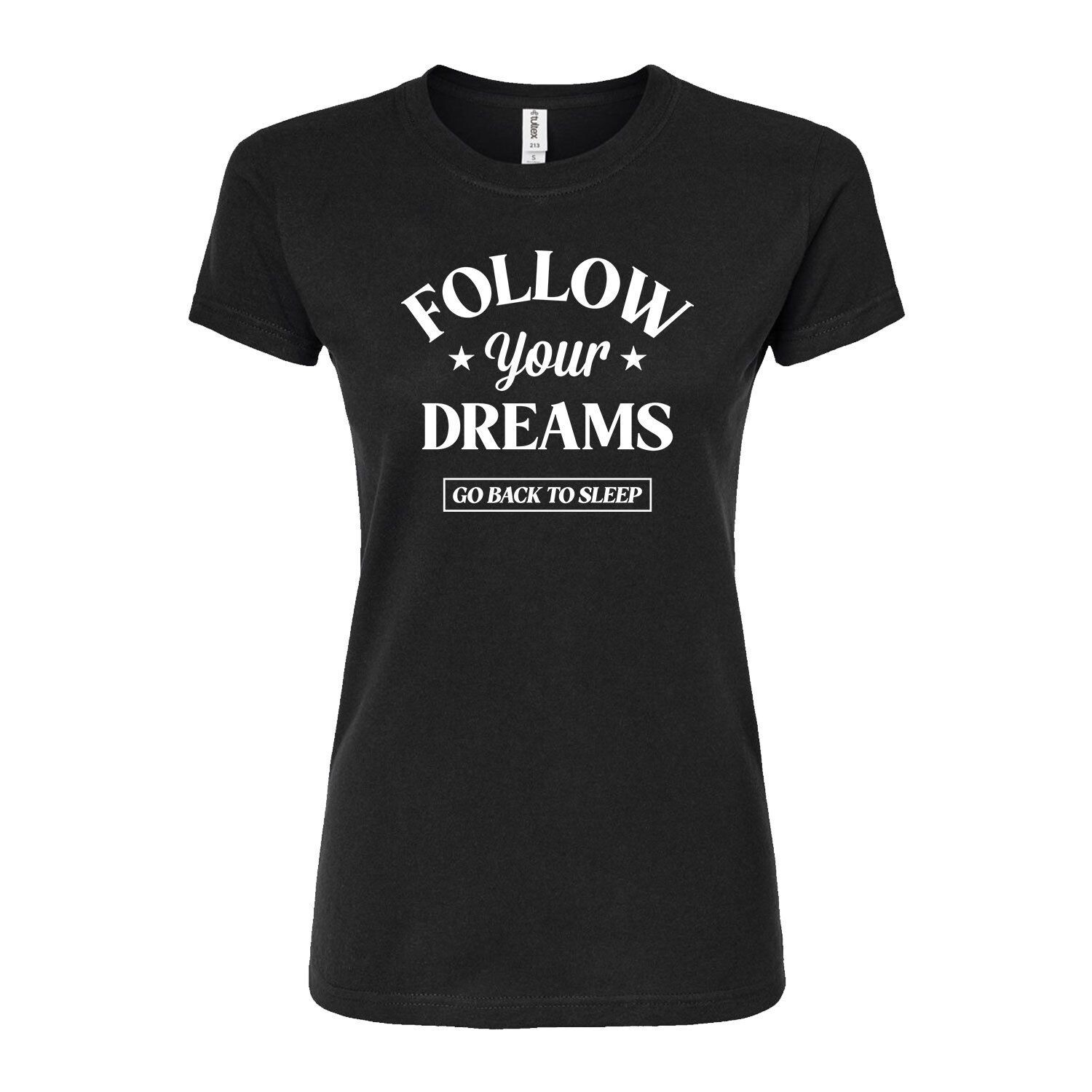 

Детская футболка с рисунком Follow Your Dreams Licensed Character, черный