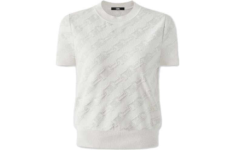 

KARL LAGERFELD Вязаный свитер женский белый KARL LAGERFELD / Karl Lagerfeld Jeans
