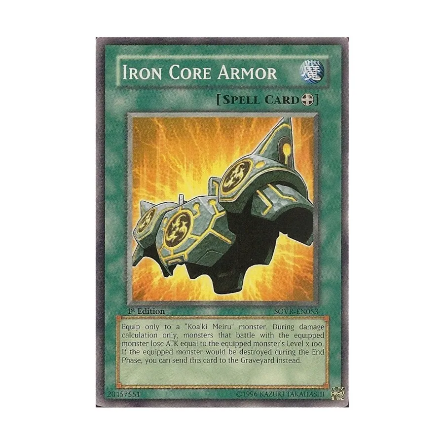 

CCG Железная броня (Обычная), Yu-Gi-Oh - Stardust Overdive - Singles
